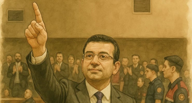 «Πολιτική δίκη» φώναξε ο Ιμάμογλου – Έκρηξη στο δικαστήριο για το ακυρωμένο πτυχίο και νέα αναβολή